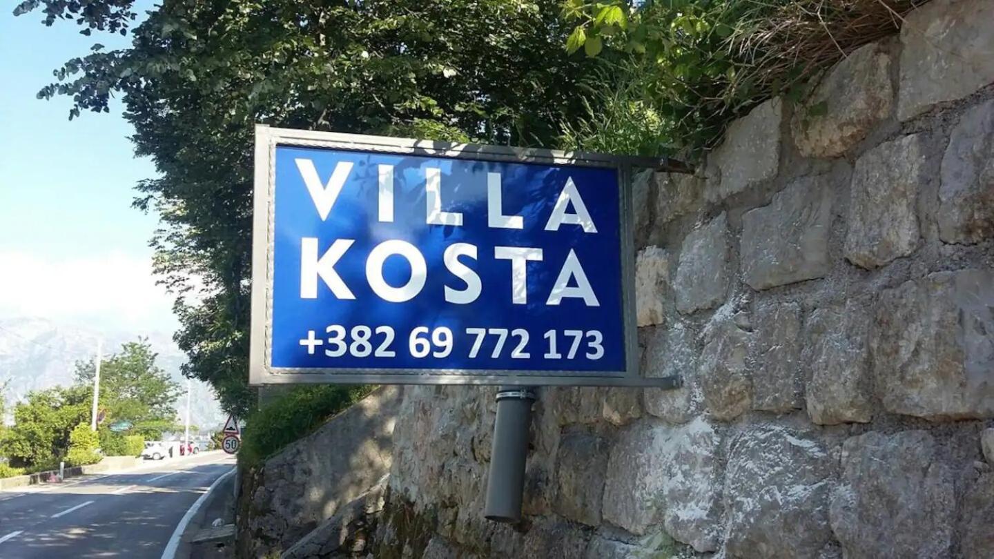 Villa Kosta Donji Morinj Exterior foto